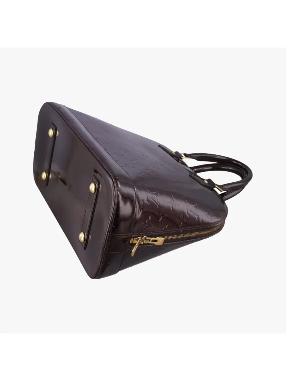 Louis Vuitton Alma PM Rouge Fauvist Vernis Handbag